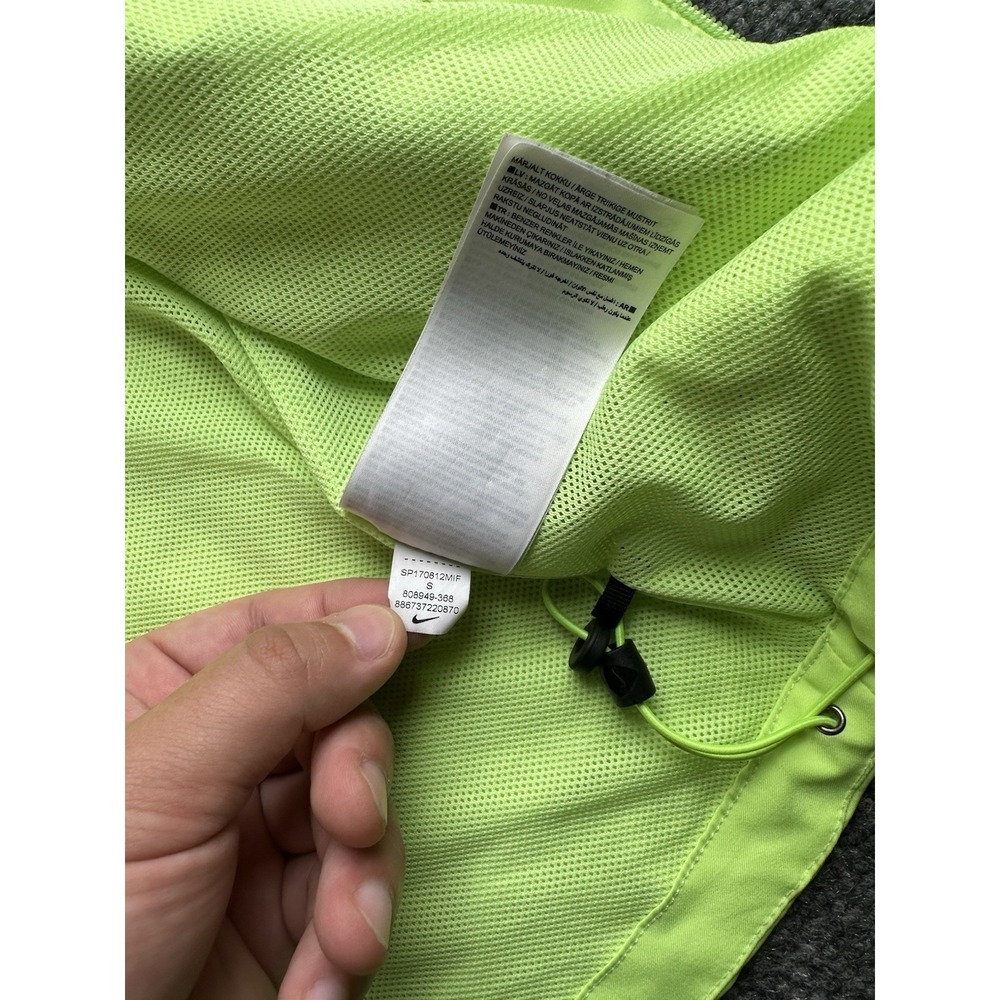 Mens Track Jacket Nike FC Barcelona 2016-17 Full Zip Green, Size S - Picture 6 of 13